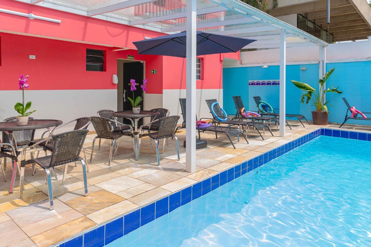Pousada Sol Da Enseada Guaruja Inn - Piscina Aquecida Exterior foto